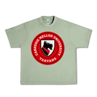 Oil Green carnegie mellon tartans Urban Heavy Tee - SnappyArt