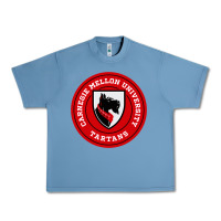 Pebble Blue carnegie mellon tartans Urban Heavy Tee - SnappyArt