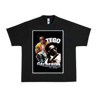 Black tego calderon Urban Heavy Tee - SnappyArt