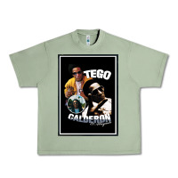 Oil Green tego calderon Urban Heavy Tee - SnappyArt