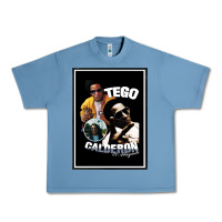 Pebble Blue tego calderon Urban Heavy Tee - SnappyArt