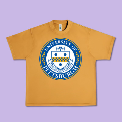 The-university-of-pittsburgh Urban Heavy Tee Designed By Snappyart