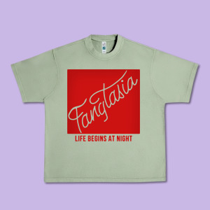 Fangtasia Urban Heavy Tee Designed By Snappyart