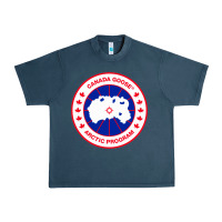 Midnight Navy canada goose Urban Heavy Tee - SnappyArt
