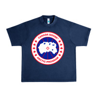 Navy canada goose Urban Heavy Tee - SnappyArt