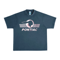 Pontiac Distressed Urban Heavy Tee | Teevron