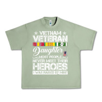 Oil Green VietNam Veteran daughter Most People Never Meet Their Heroes Urban Heavy Tee - SnappyArt