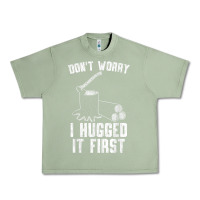 Oil Green lumberjack don't worry i hugged it first lumberjack wood cutter logger Urban Heavy Tee - SnappyArt