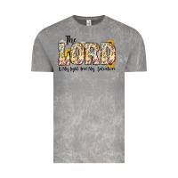 Cloud Rock the lord is my light and my salvation Vintage Tee - CowhideDigitalArt