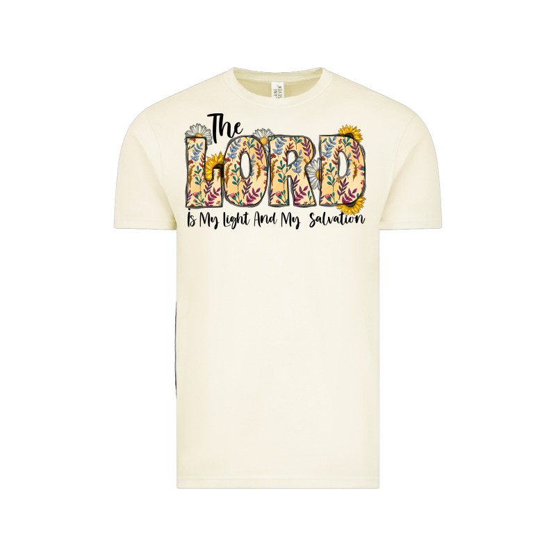 The Lord Is My Light And My Salvation Vintage Tee by CowhideDigitalArt | Teevron