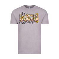 Vintage Zinc the lord is my light and my salvation Vintage Tee - CowhideDigitalArt