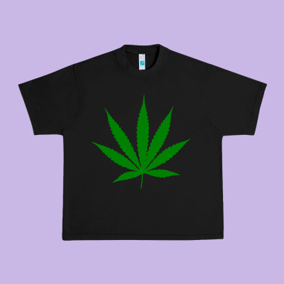 Weed Urban Heavy Tee Designed By Snappyart