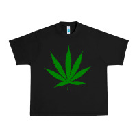 Black Weed Urban Heavy Tee - SnappyArt