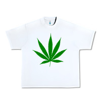 White Weed Urban Heavy Tee - SnappyArt