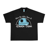 Black when you wish upon a death star Urban Heavy Tee - SnappyArt
