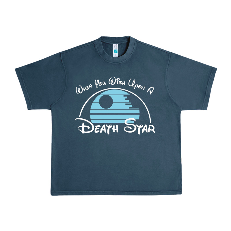When You Wish Upon A Death Star Urban Heavy Tee by SnappyArt | Teevron