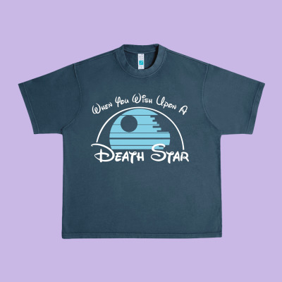 When You Wish Upon A Death Star Urban Heavy Tee Designed By Snappyart