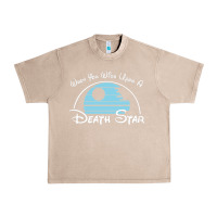 French Oak when you wish upon a death star Urban Heavy Tee - SnappyArt