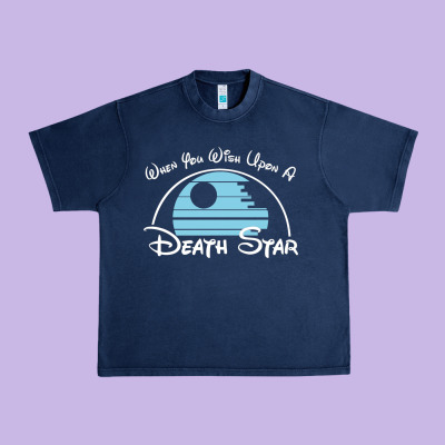 When You Wish Upon A Death Star Urban Heavy Tee Designed By Snappyart