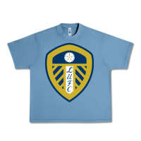 Pebble Blue leeds-fc Urban Heavy Tee - SnappyArt