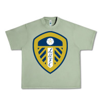 Oil Green leeds-fc Urban Heavy Tee - SnappyArt