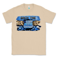 Mushroom Back the blue Classic Tee - FaDigitalArtStudio