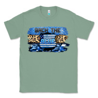 Sage Back the blue Classic Tee - FaDigitalArtStudio