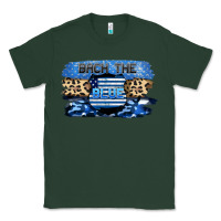 Sports Green Back the blue Classic Tee - FaDigitalArtStudio