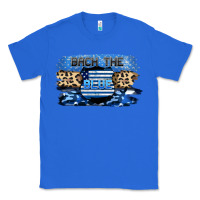 True Royal Back the blue Classic Tee - FaDigitalArtStudio
