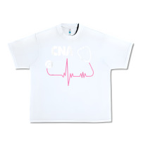 White cna nurse t shirt Urban Heavy Tee - SnappyArt