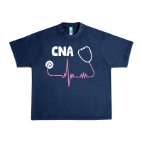 Navy cna nurse t shirt Urban Heavy Tee - SnappyArt