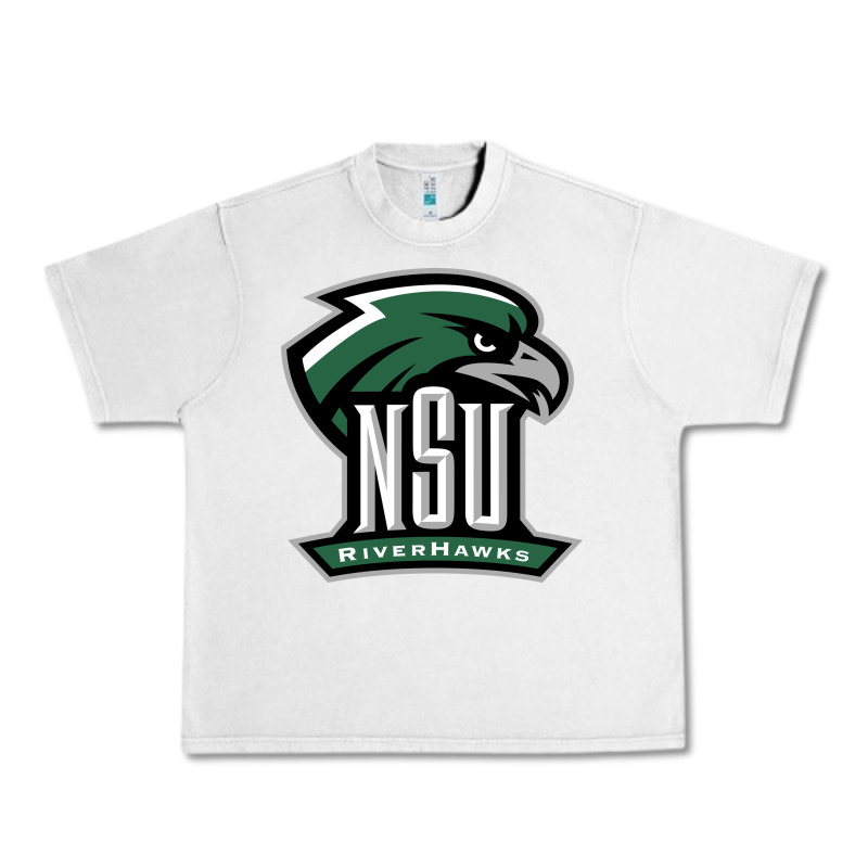 Northeastern State Riverhawks Urban Heavy Tee by SnappyArt | Teevron