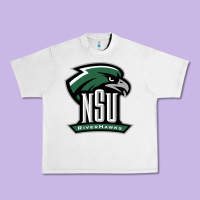Northeastern State Riverhawks Urban Heavy Tee Designed By Snappyart