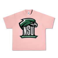 Salmon northeastern state riverhawks Urban Heavy Tee - SnappyArt