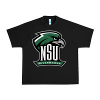 Black northeastern state riverhawks Urban Heavy Tee - SnappyArt