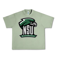 Oil Green northeastern state riverhawks Urban Heavy Tee - SnappyArt