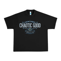 Black Chaotic Good Essential  Copy Urban Heavy Tee - SnappyArt