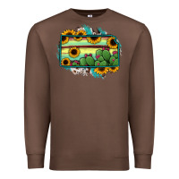 Chestnut Kansas map sunflower catus serape Premium Sweatshirt - RanaPortraitStore