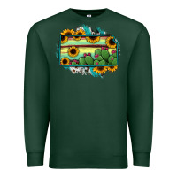 Sports Green Kansas map sunflower catus serape Premium Sweatshirt - RanaPortraitStore