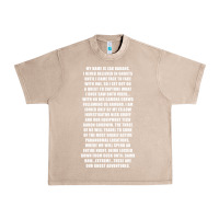 French Oak MY NAME IS ZAK BAGANS - GHOST ADVENTURES Urban Heavy Tee - SnappyArt