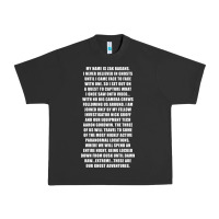 Pigment Black MY NAME IS ZAK BAGANS - GHOST ADVENTURES Urban Heavy Tee - SnappyArt