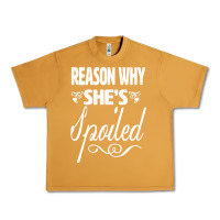 Peanut Butter the reason she is spoiled couples matching set valentines t shirt Urban Heavy Tee - SnappyArt