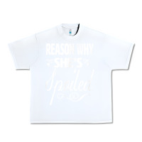 White the reason she is spoiled couples matching set valentines t shirt Urban Heavy Tee - SnappyArt