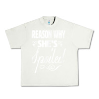 Pistachio the reason she is spoiled couples matching set valentines t shirt Urban Heavy Tee - SnappyArt