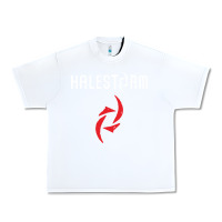 White halestorm black Urban Heavy Tee - SnappyArt