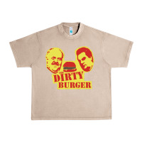 French Oak Dirty Burger Urban Heavy Tee - SnappyArt