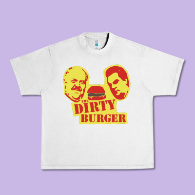 Dirty Burger Urban Heavy Tee Designed By Snappyart