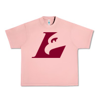 Salmon UW-La Crosse maroon Urban Heavy Tee - SnappyArt