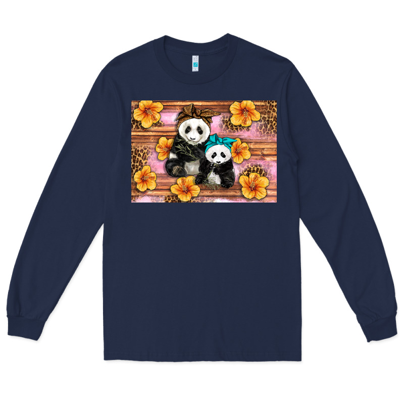 Mama Panda And Baby Panda Long Sleeve Tee by Artiststas | Teevron