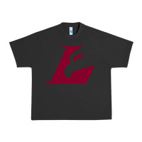 Pigment Black UW-La Crosse maroon Urban Heavy Tee - SnappyArt